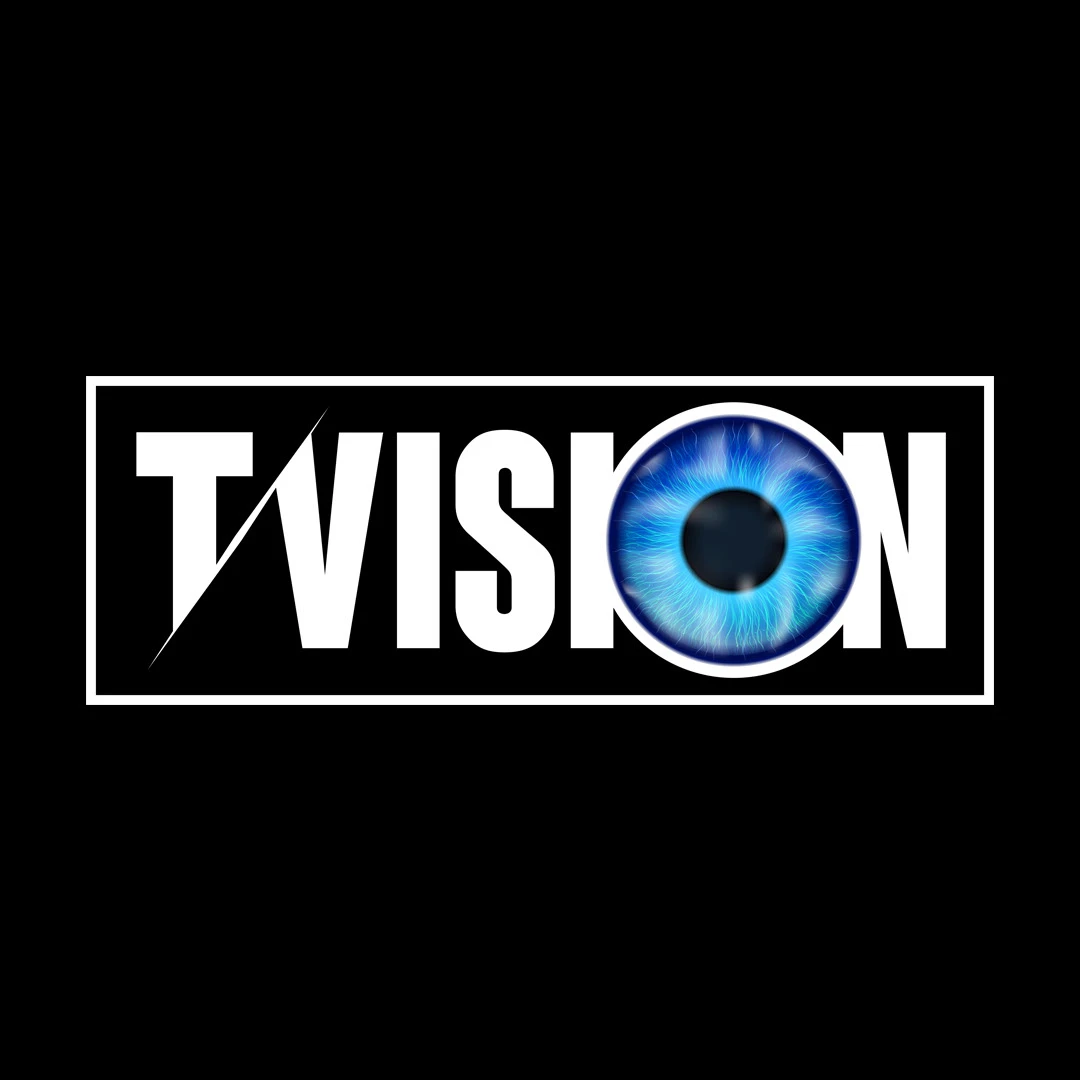 T Vision logo design by ShopNasGraphics